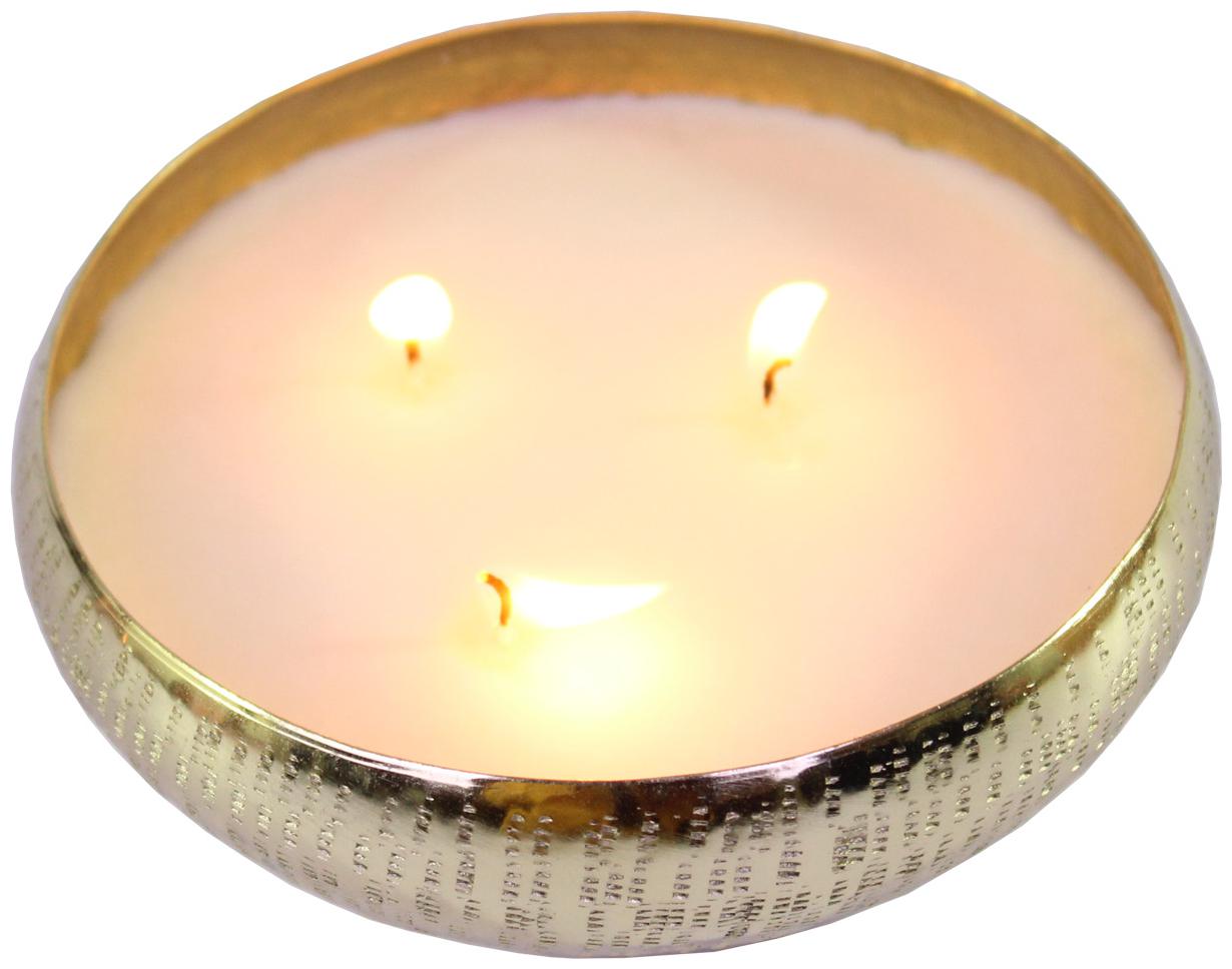 

Hosley Metal Golden Candle
