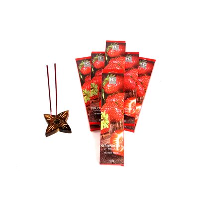 

Hosley Strawberry Incense Sticks
