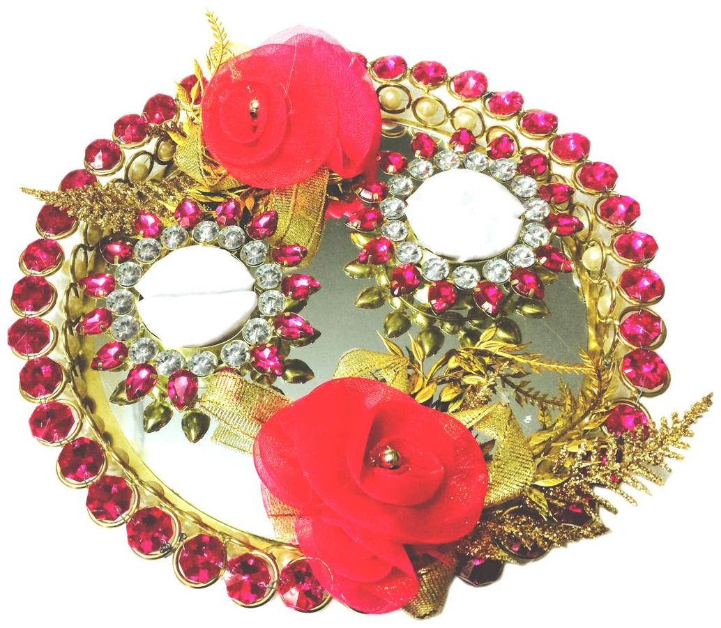 

Hot Bright Pink Wedding Engagement Ring Platter Double Ring Holder
