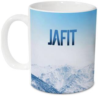 Hot Muggs Me Skies Mug - Jafit Personalised Name Ceramic;315ml;1 Unit