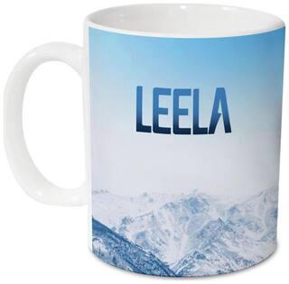 Hot Muggs Me Skies Mug - Leela Personalised Name Ceramic;315ml;1 Unit