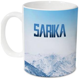 Hot Muggs Me Skies Mug - Sarika Personalised Name Ceramic;315ml;1 Unit