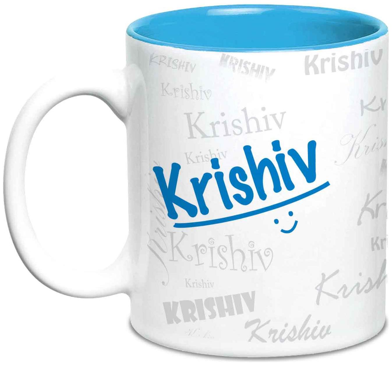 

Hot Muggs Me Graffiti Mug - Krishiv (315 ml)