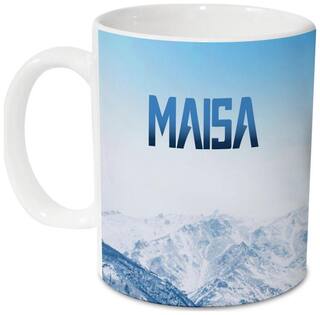 Hot Muggs Me Skies Mug - Maisa Personalised Name Ceramic;315ml;1 Unit