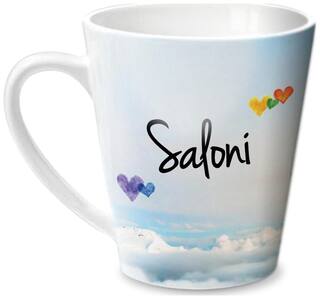 Hot Muggs Simply Love You Saloni Conical Ceramic Mug