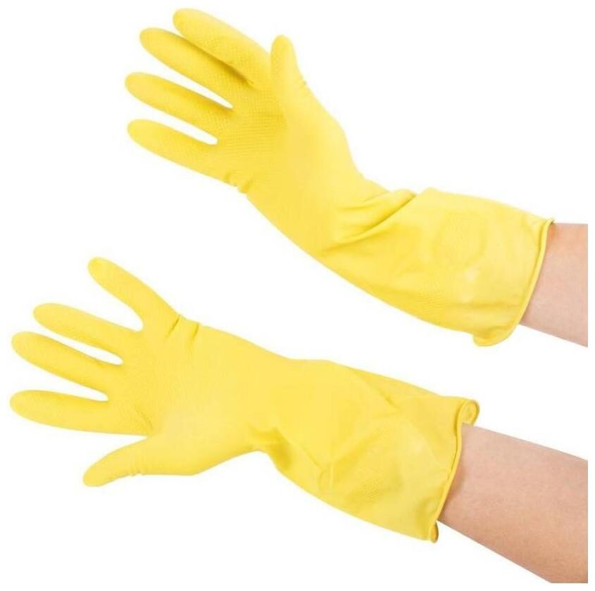 

Household chores Rubber Medium Cleaning Glove Pack of 1pair