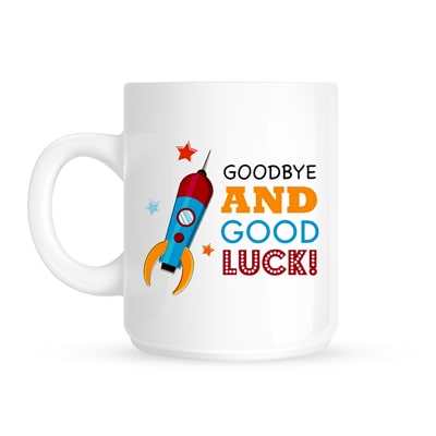 

Huppme Good Luck White Mug
