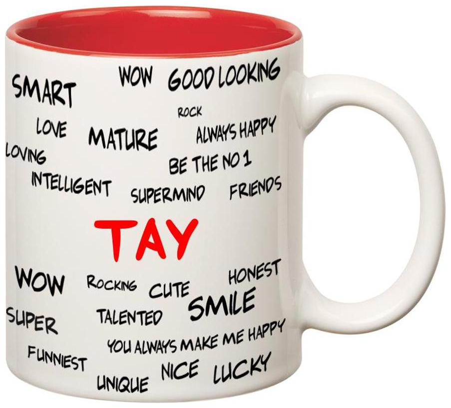 

Huppme Good Personality Tay Inner Red Mug
