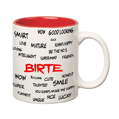 

Huppme Good Personality Birte Inner Red Mug