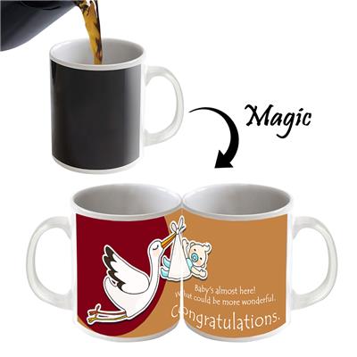 

Huppme Happy Pregnancy ceramic 350ml Magic Mug