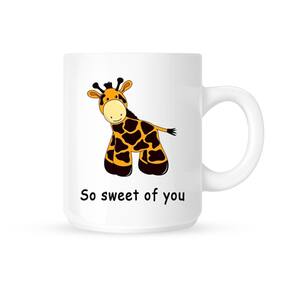 Huppme Sweet White Mug