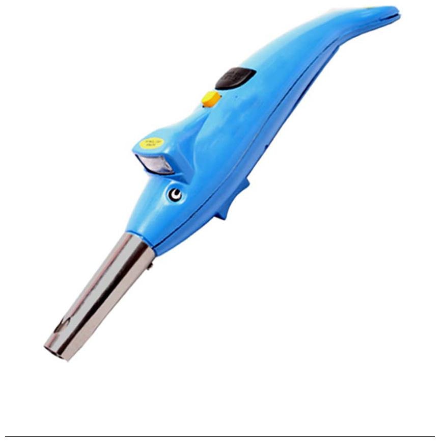 

Huskey-2 In 1 Kitchen Dolphin Shape Electronic Gas Lighter With Led Torch