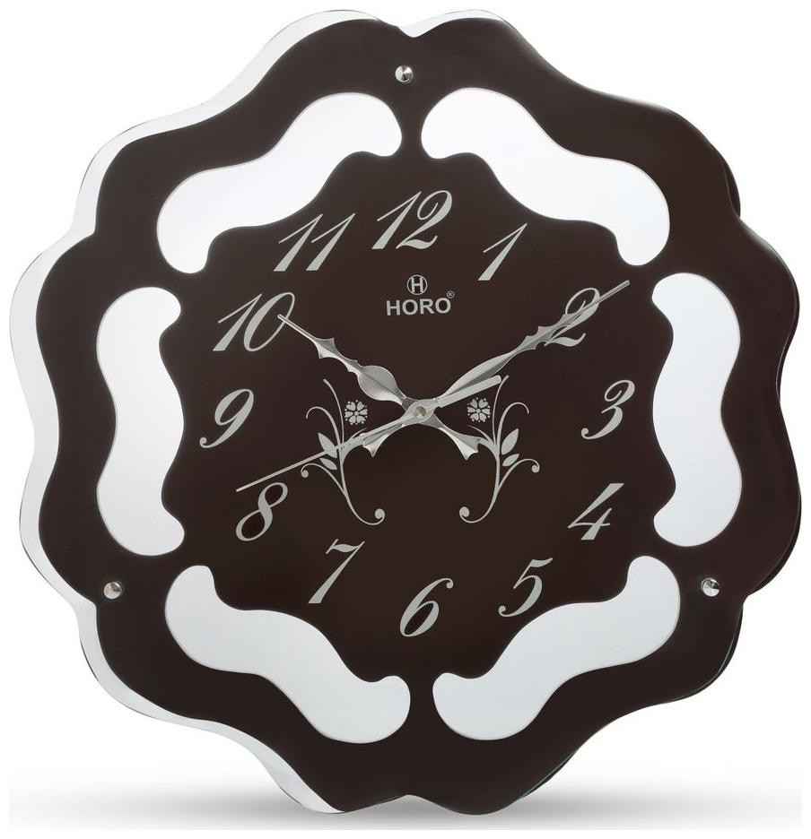

HORO Glass Analog Wall clock ( Set of 1 )