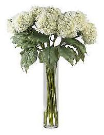 

Hydrangea Silk Flower Arrangement in Vase