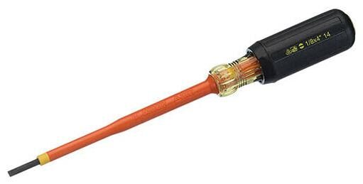 

IDEAL Electrical 35-9149 6 3 4 in Insulated Slotted Screwdriver