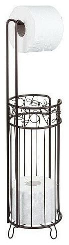 

iDesign Twigz Bath Free Standing Toilet Paper Roll Holder for Bathroom Storage