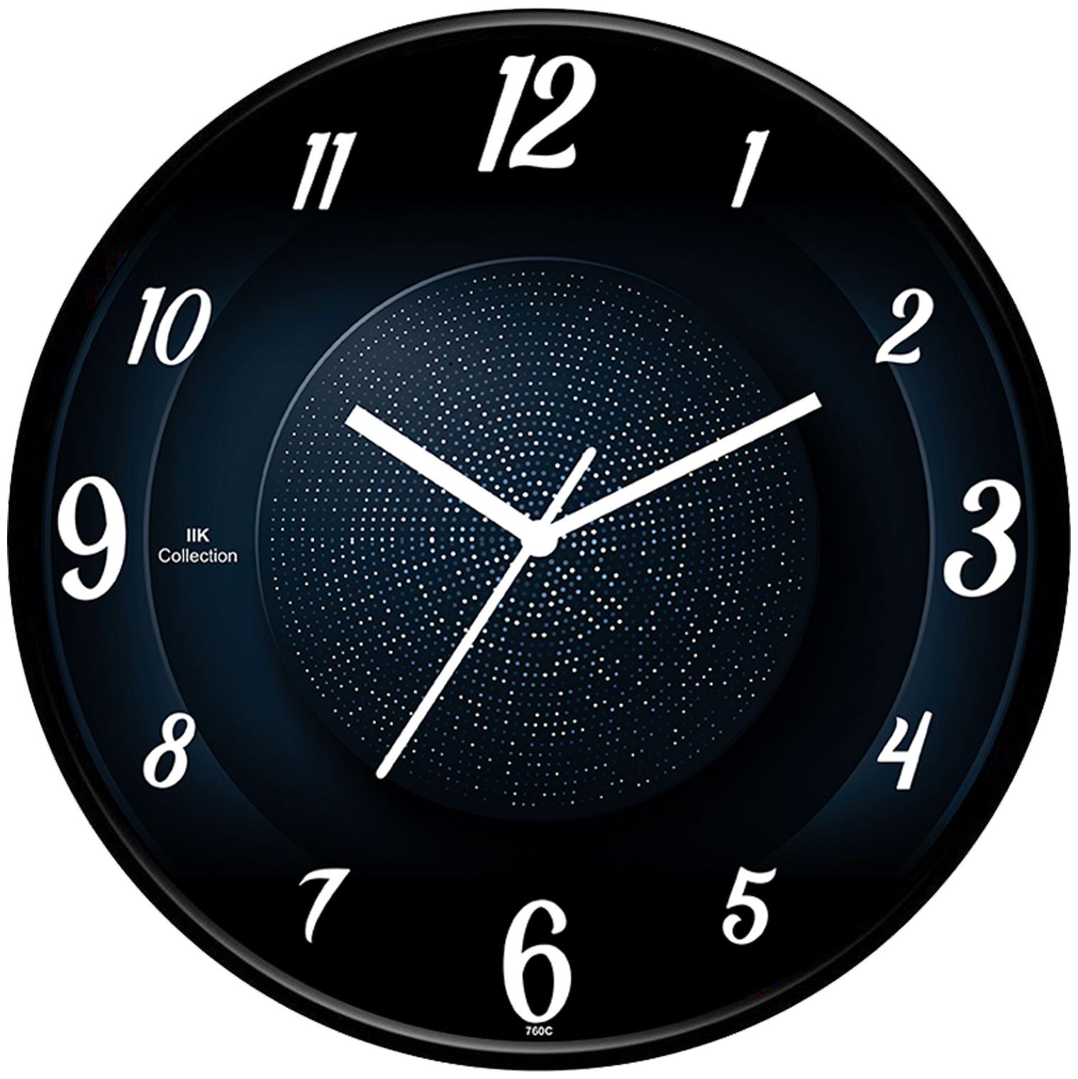 

Iik Collection Plastic Analog Wall clock ( Set of 1 )
