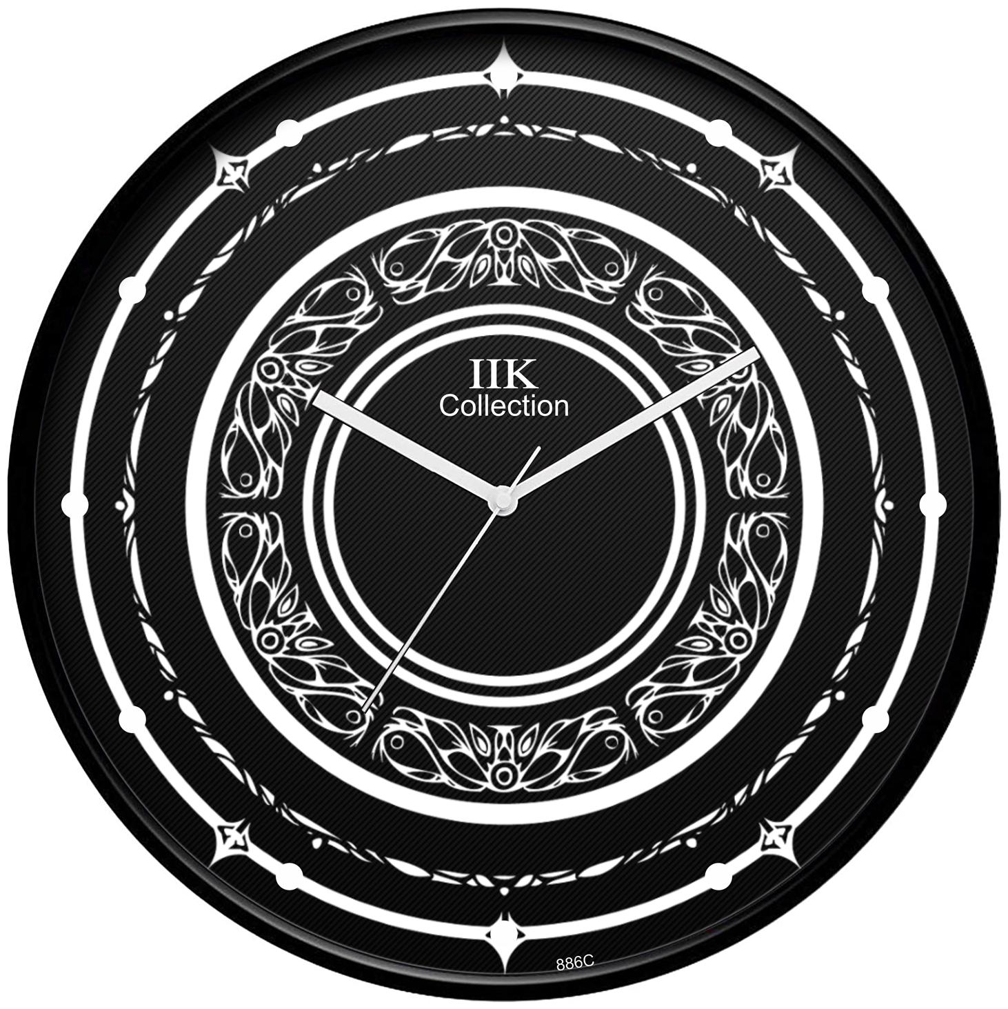 

Iik Collection Plastic Analog Wall clock ( Set of 1 )