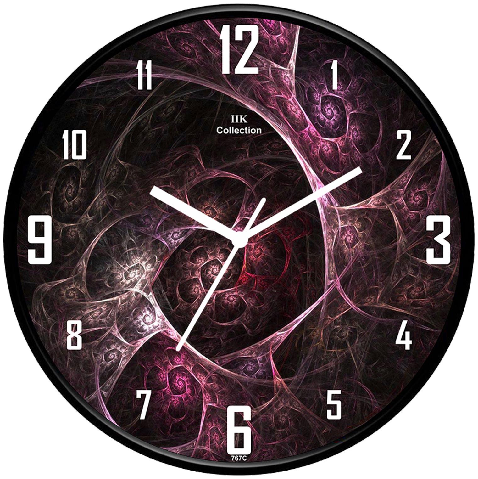 

Iik Collection Plastic Analog Wall clock ( Set of 1 )