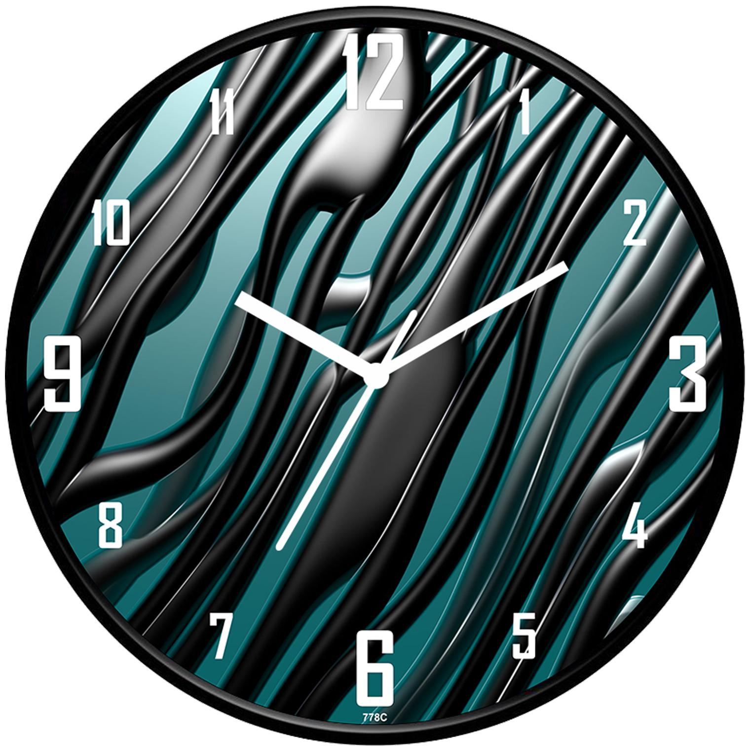 

Iik Collection Plastic Analog Wall clock ( Set of 1 )