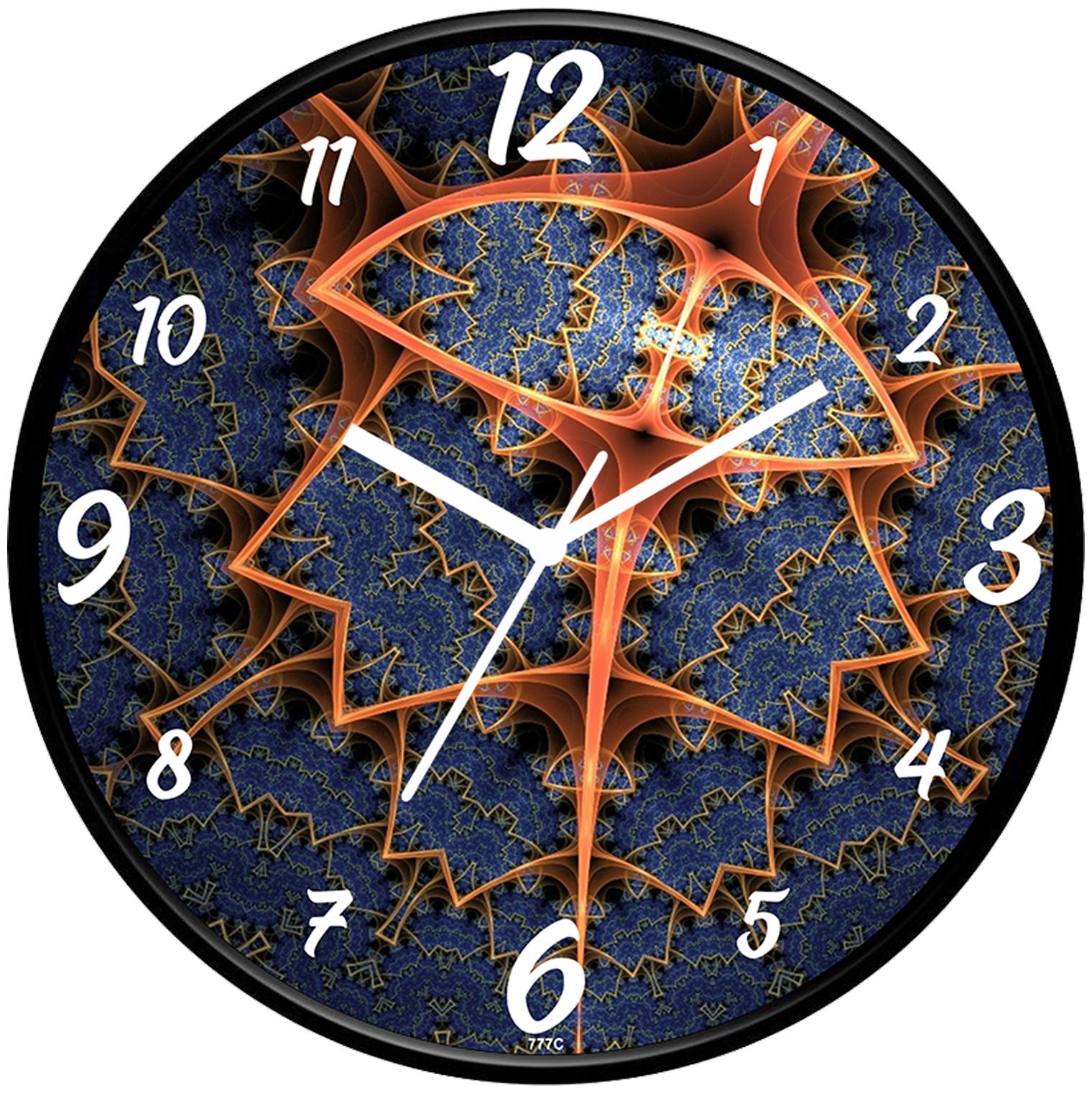 

Iik Collection Plastic Analog Wall clock ( Set of 1 )
