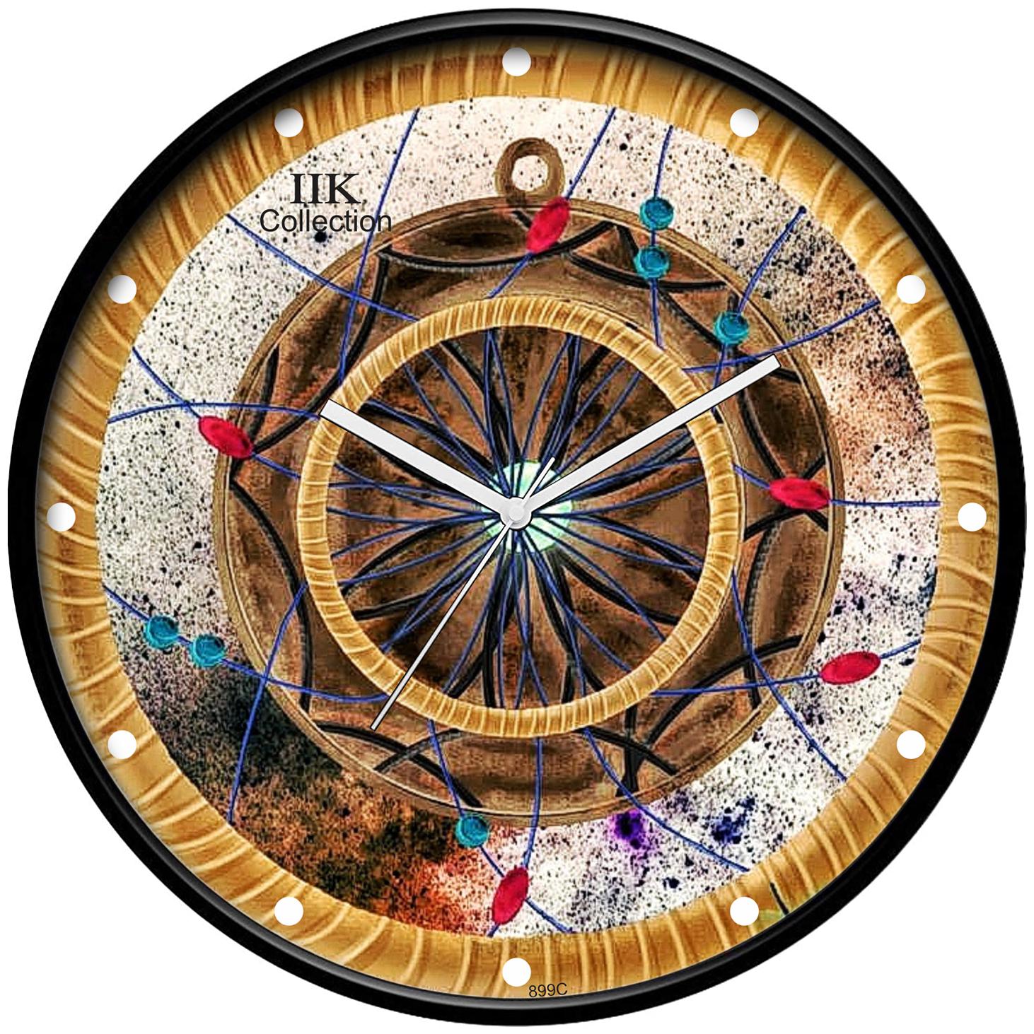 

Iik Collection Plastic Analog Wall clock ( Set of 1 )