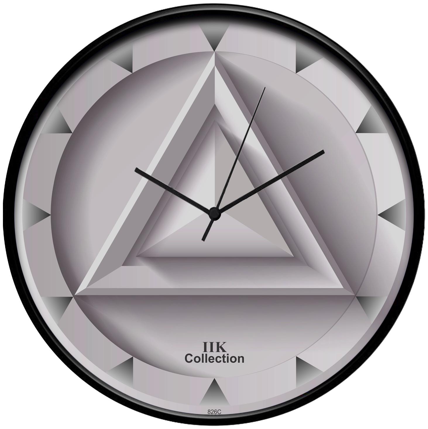 

Iik Collection Plastic Analog Wall clock ( Set of 1 )