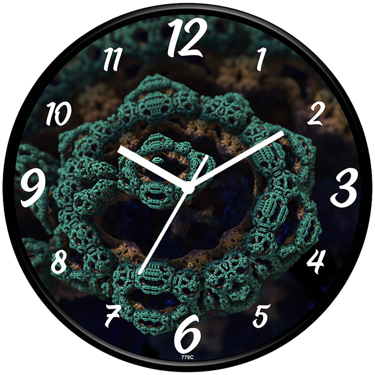 

Iik Collection Plastic Analog Wall clock ( Set of 1 )