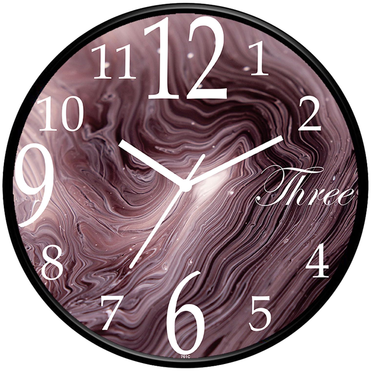 

Iik Collection Plastic Analog Wall clock ( Set of 1 )