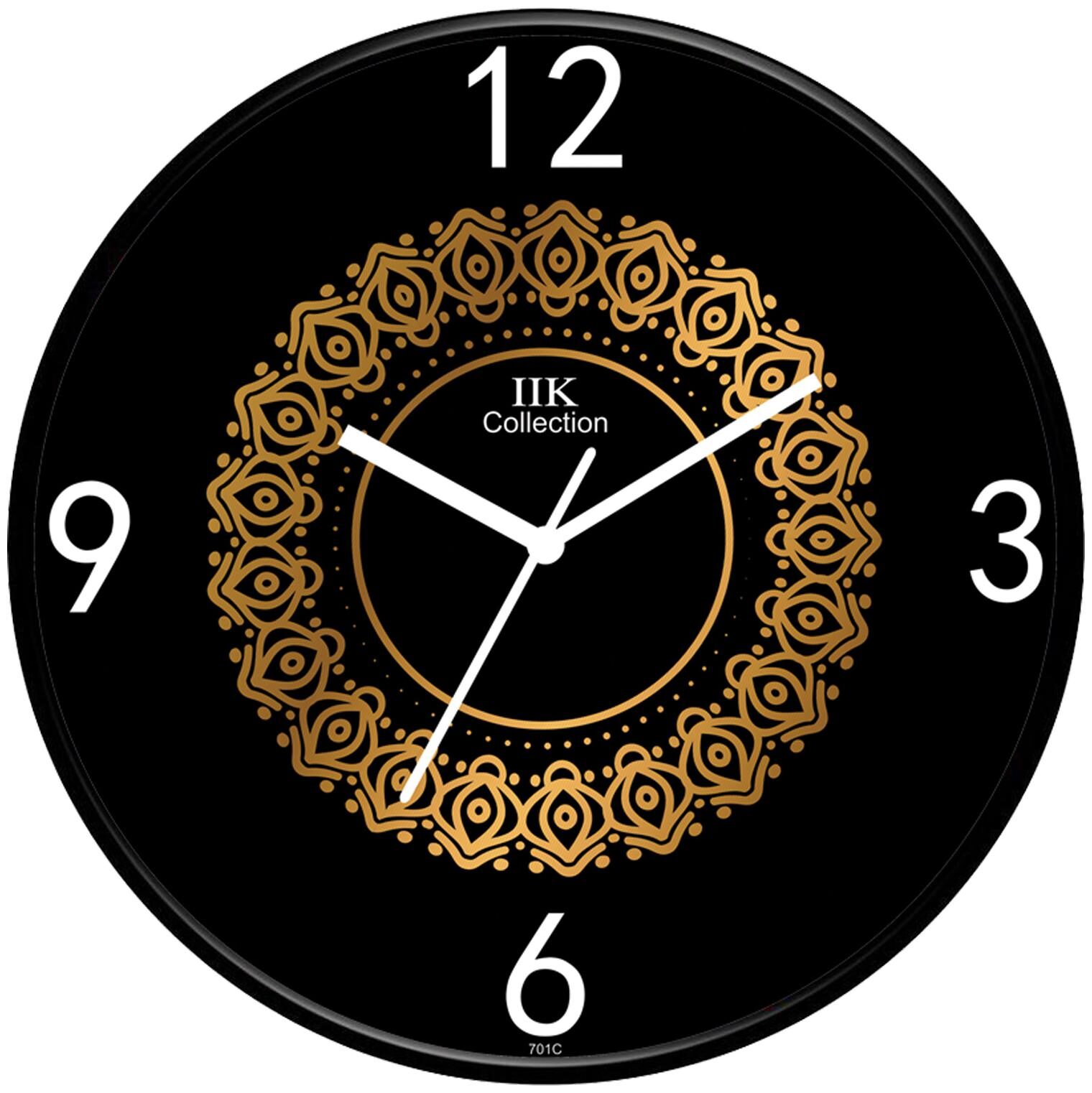

Iik Collection Plastic Analog Wall clock ( Set of 1 )