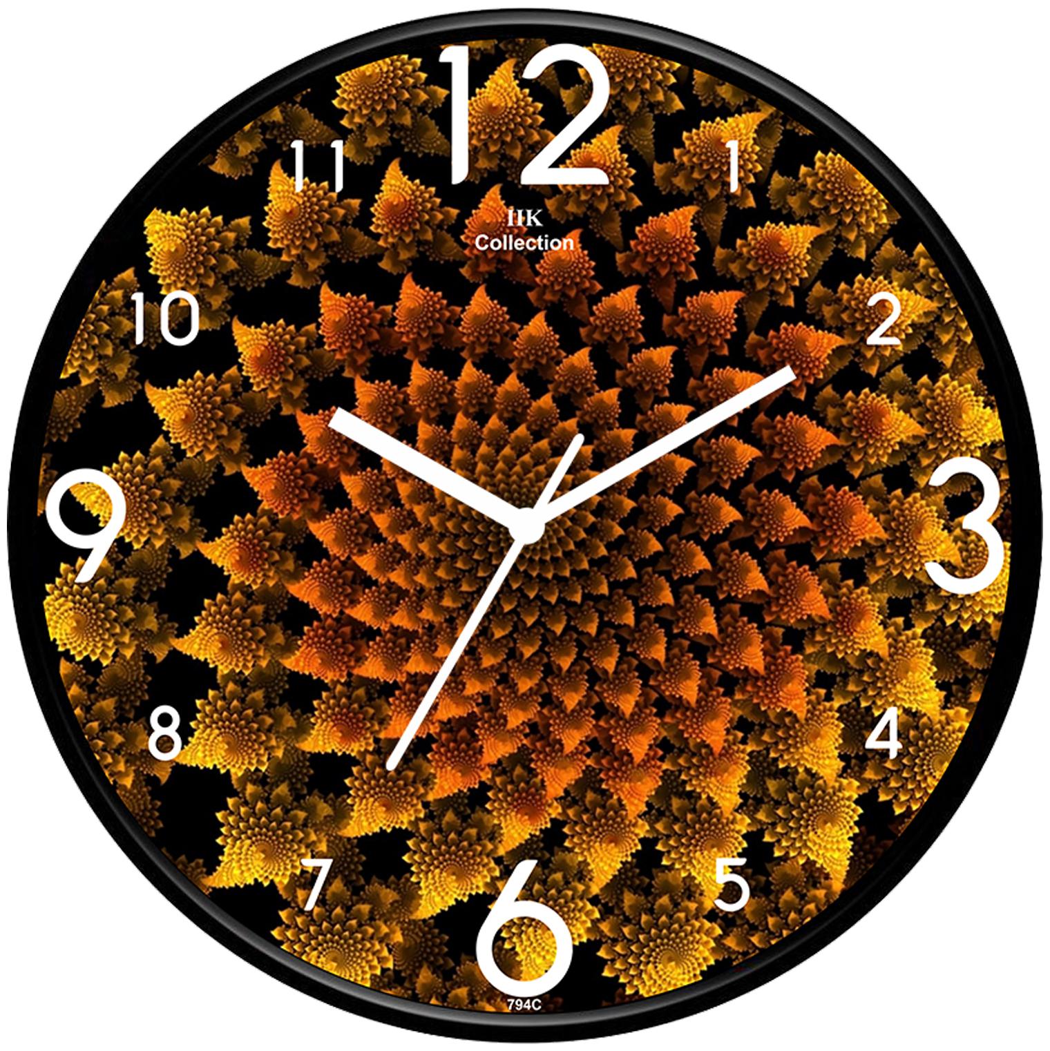 

Iik Collection Plastic Analog Wall clock ( Set of 1 )
