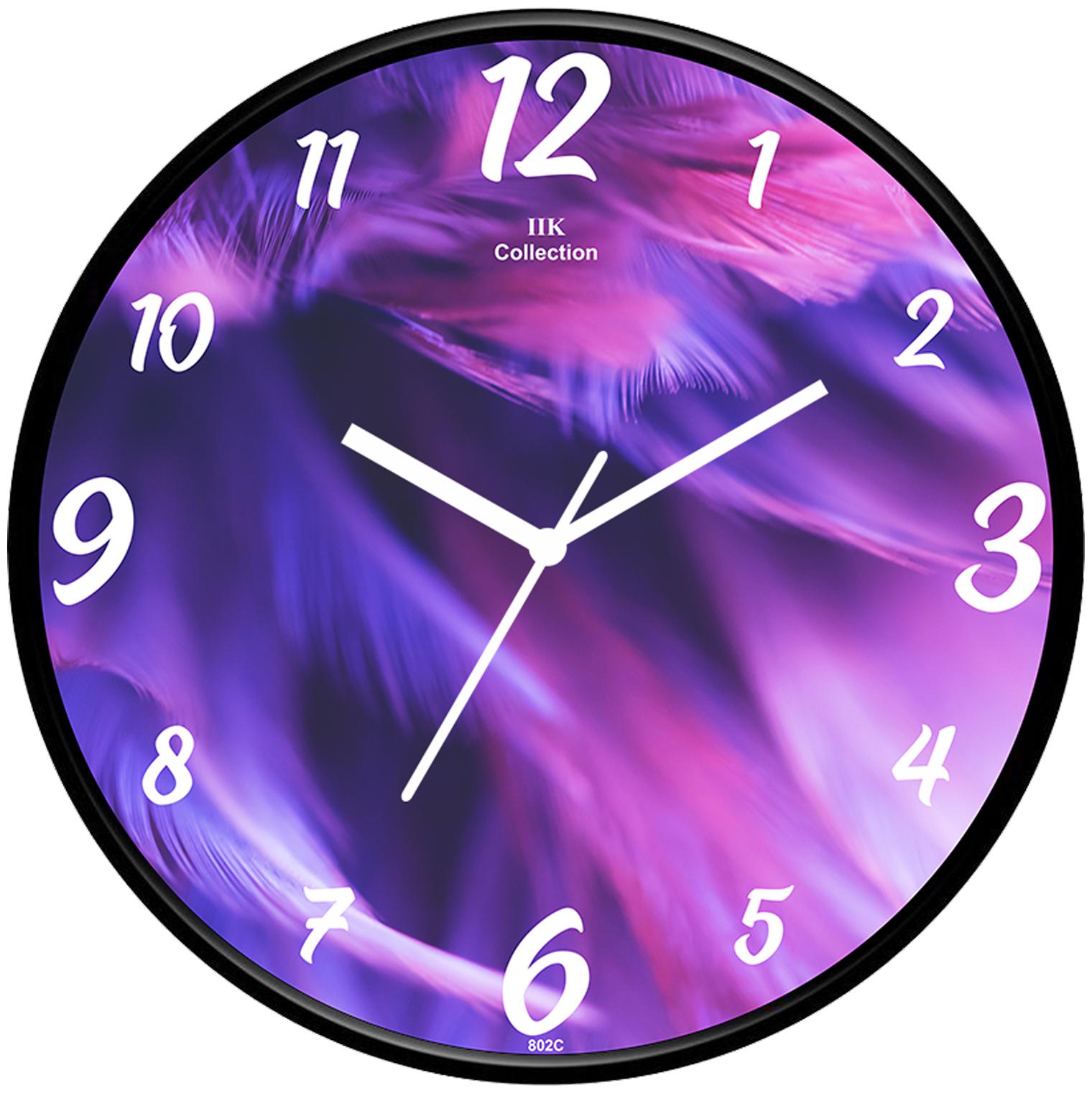 

Iik Collection Plastic Analog Wall clock ( Set of 1 )