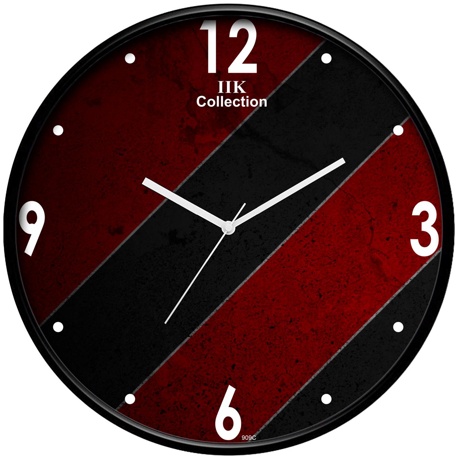 

Iik Collection Plastic Analog Wall clock ( Set of 1 )