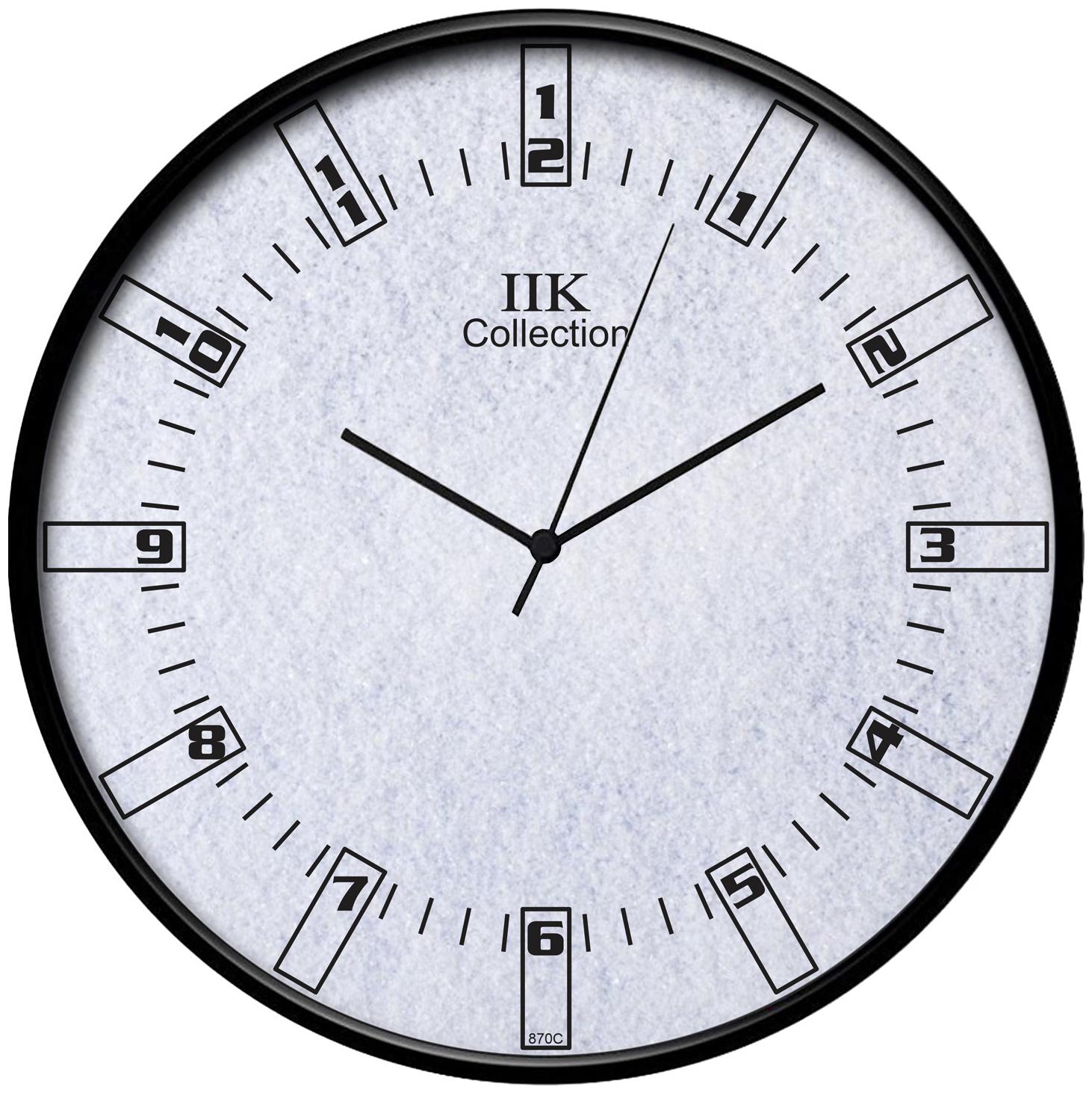

Iik Collection Plastic Analog Wall clock ( Set of 1 )