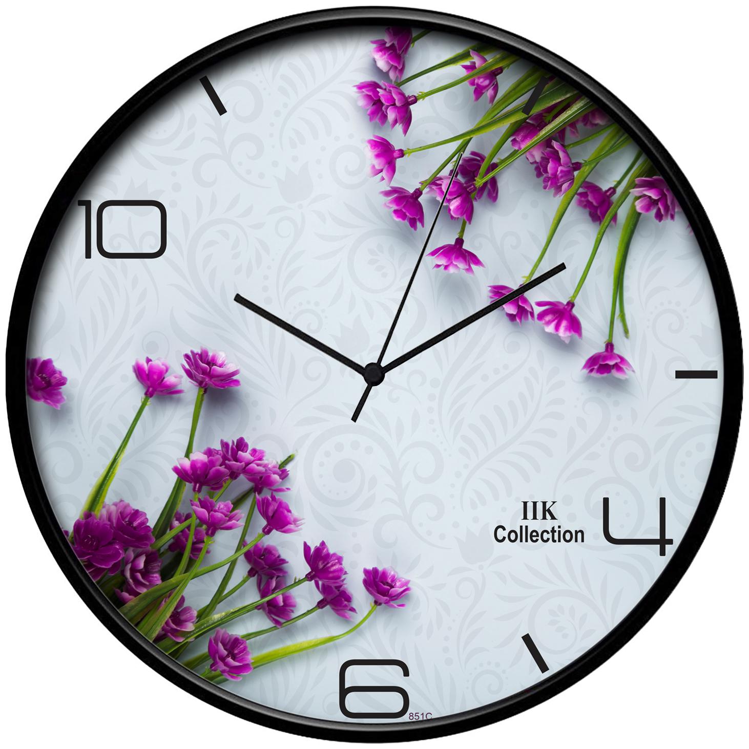 

Iik Collection Plastic Analog Wall clock ( Set of 1 )