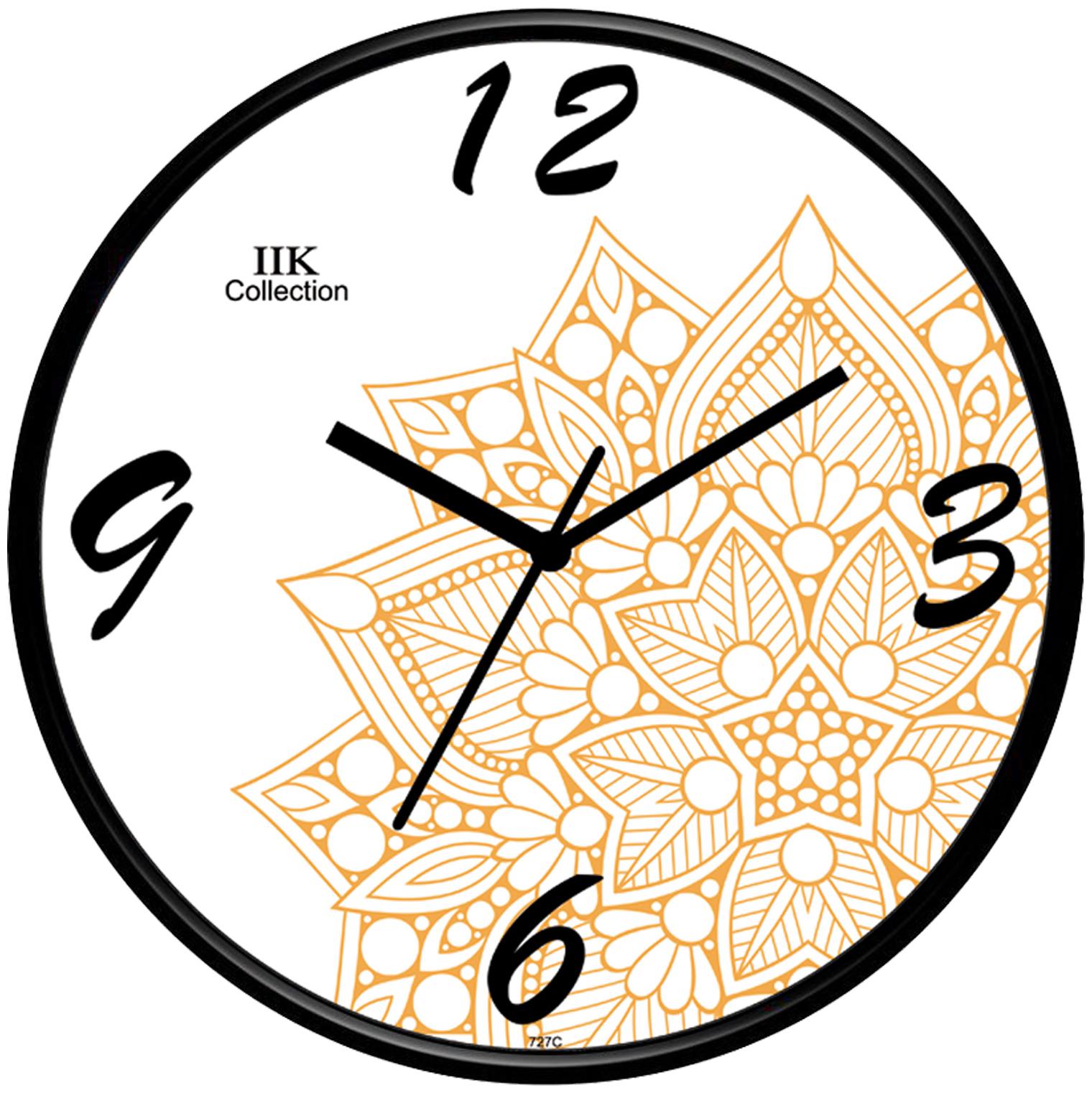 

Iik Collection Plastic Analog Wall clock ( Set of 1 )