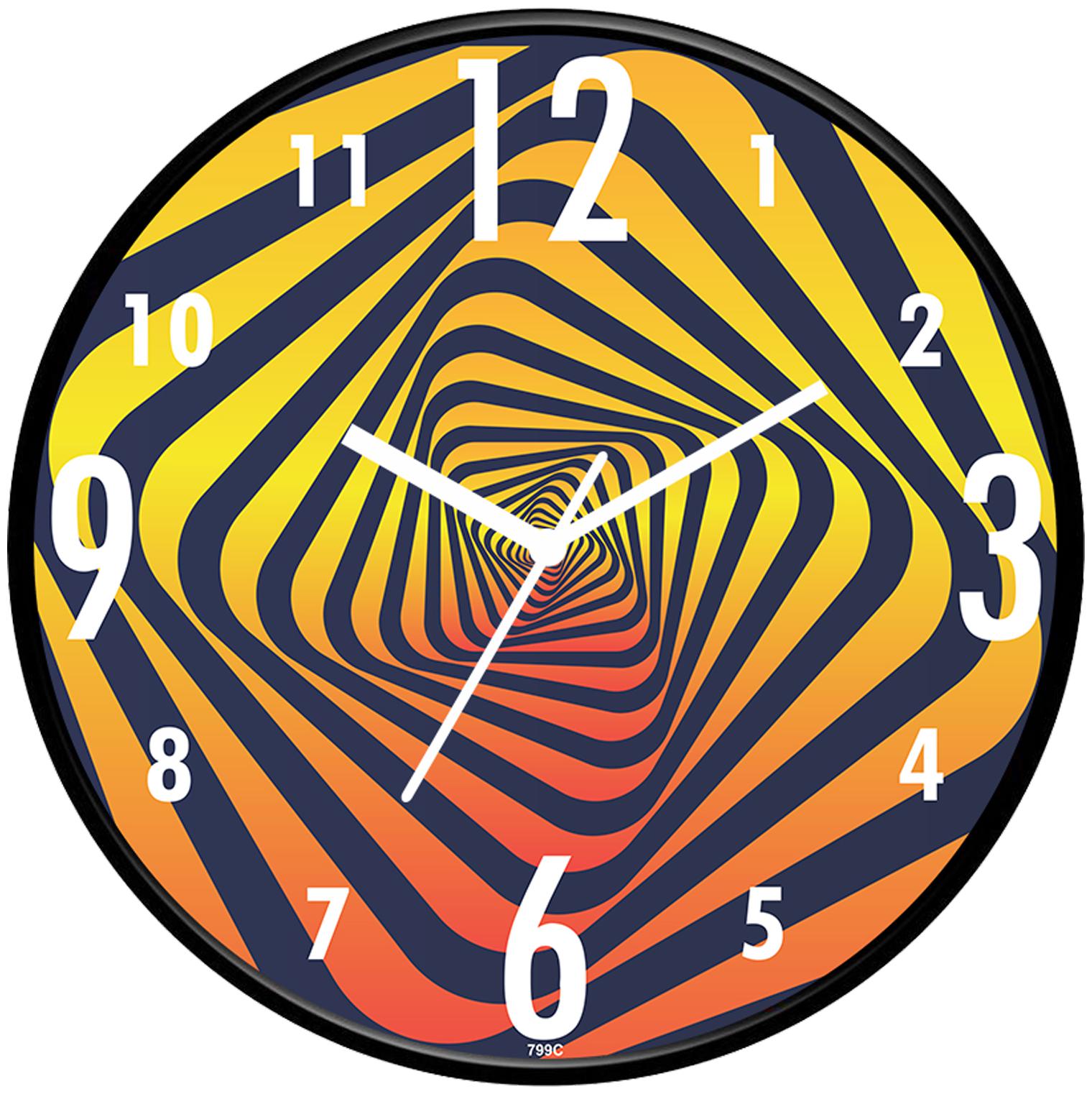 

Iik Collection Plastic Analog Wall clock ( Set of 1 )