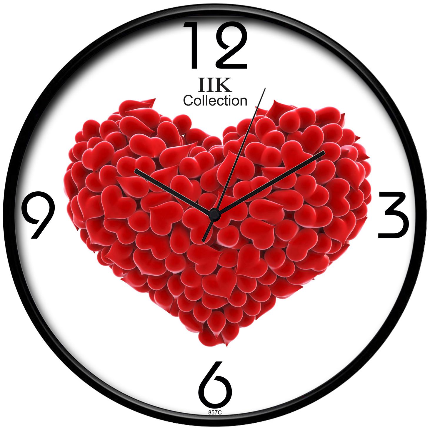 

Iik Collection Plastic Analog Wall clock ( Set of 1 )