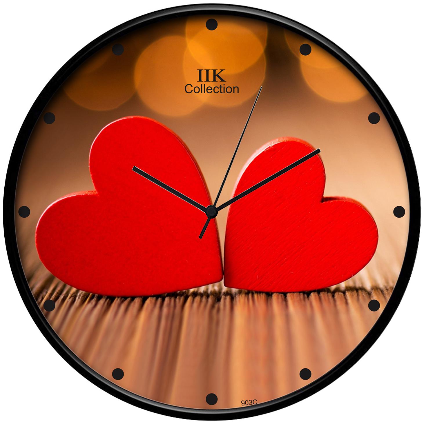 

Iik Collection Plastic Analog Wall clock ( Set of 1 )