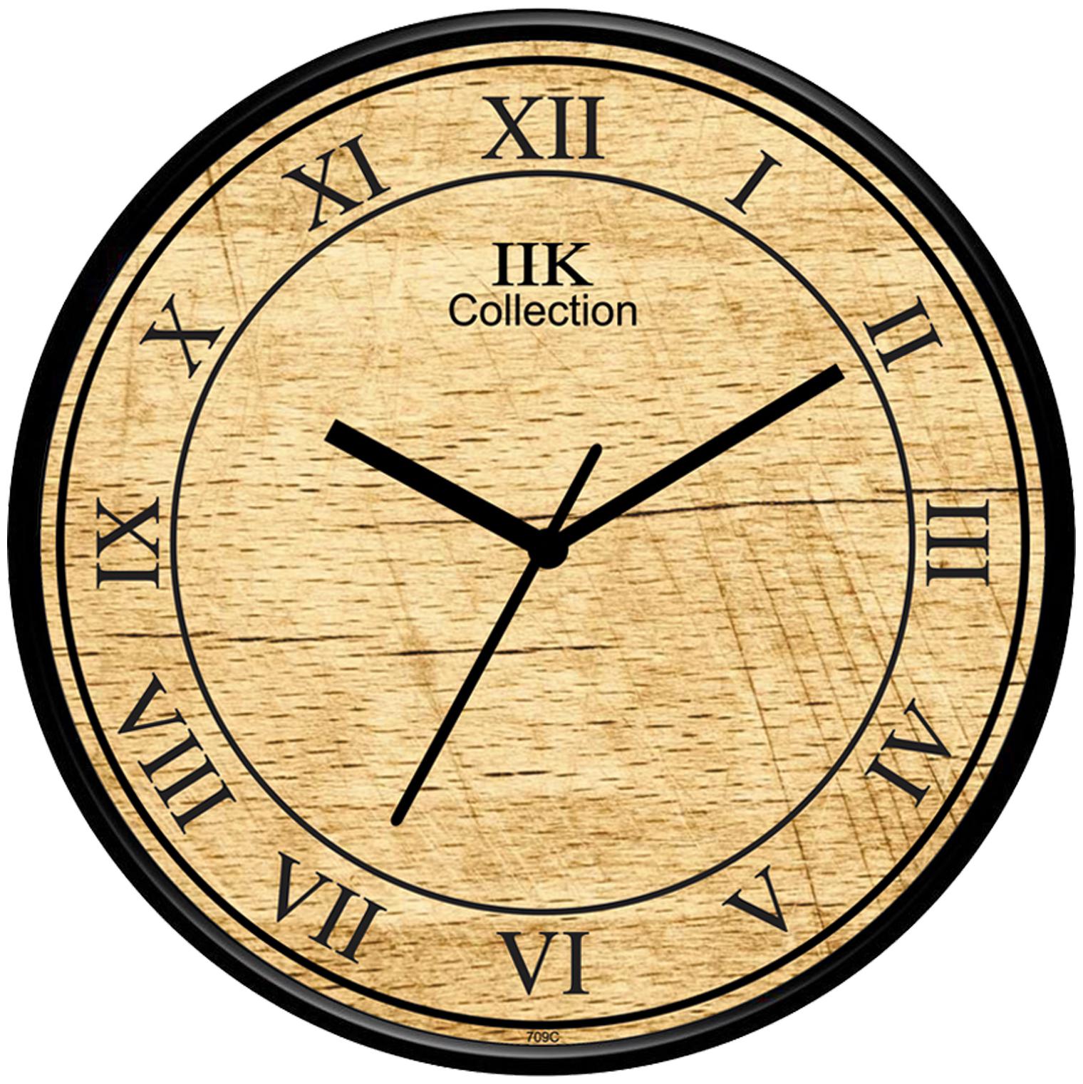 

Iik Collection Plastic Analog Wall clock ( Set of 1 )