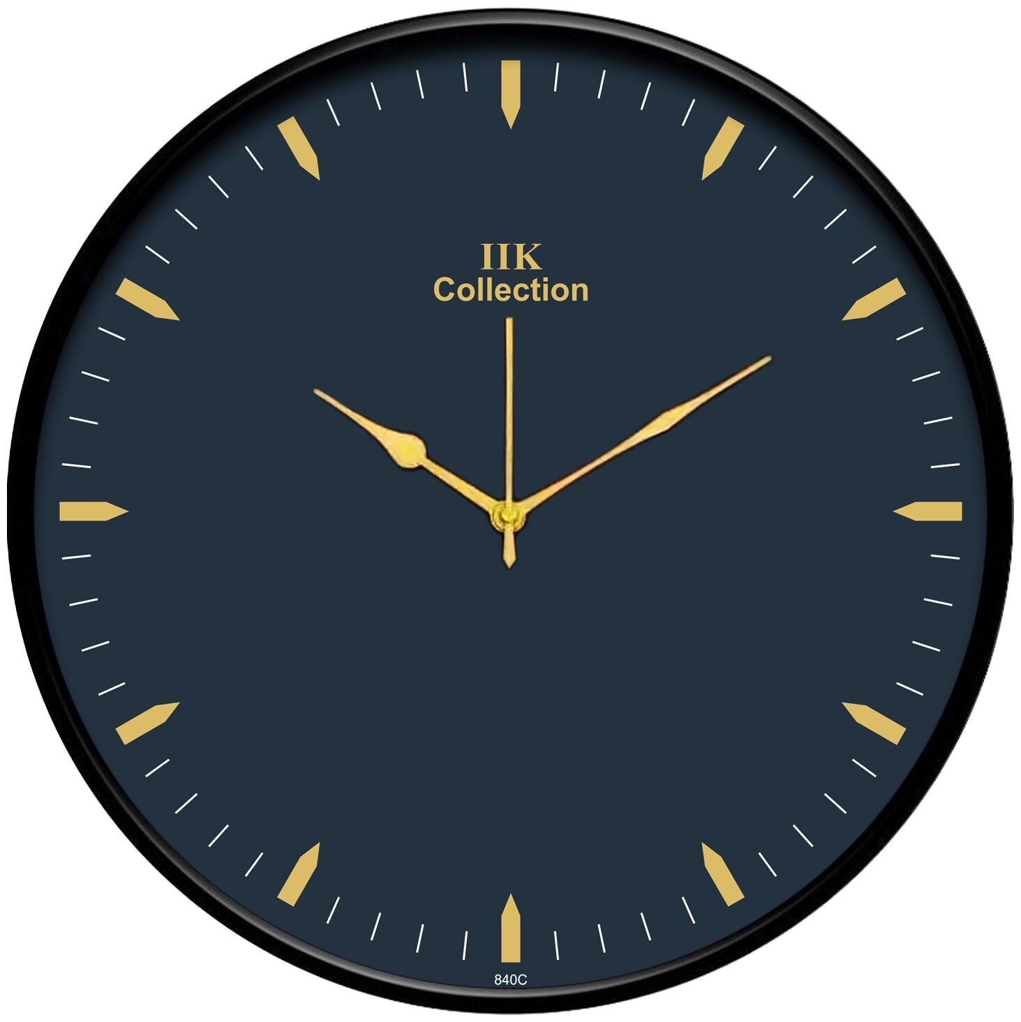 

Iik Collection Plastic Analog Wall clock ( Set of 1 )