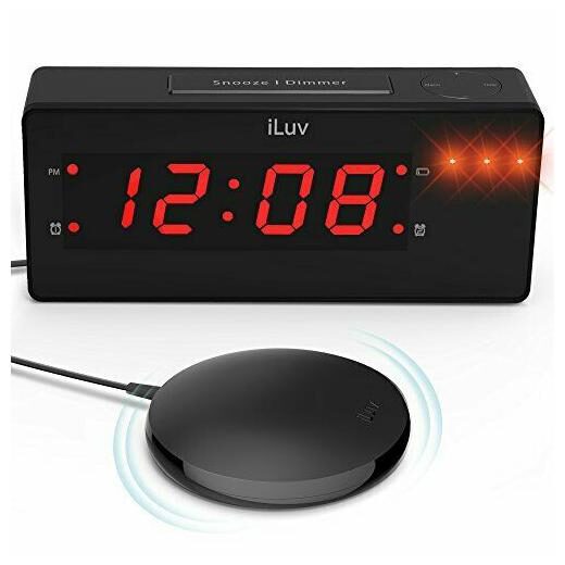 

iLuv TimeShaker Wow - Vibrating Alarm Clock for Heavy Sleepers Bed Shaker 1 4