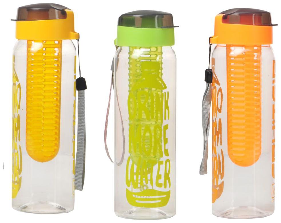 

Imago Plastic Assorted Water Bottle ( 700 ml Set of 3 )
