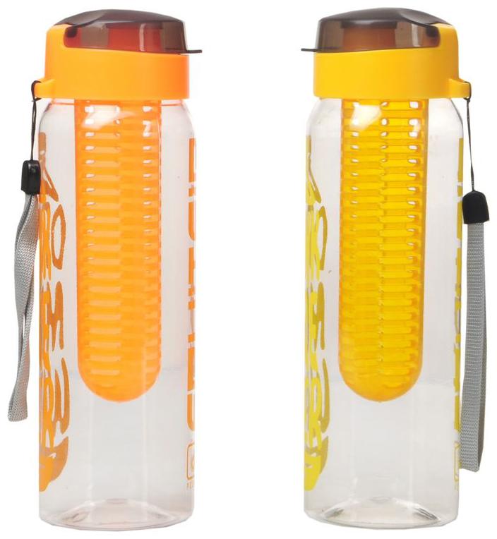 

Imago Plastic Assorted Water Bottle ( 700 ml Set of 2 )