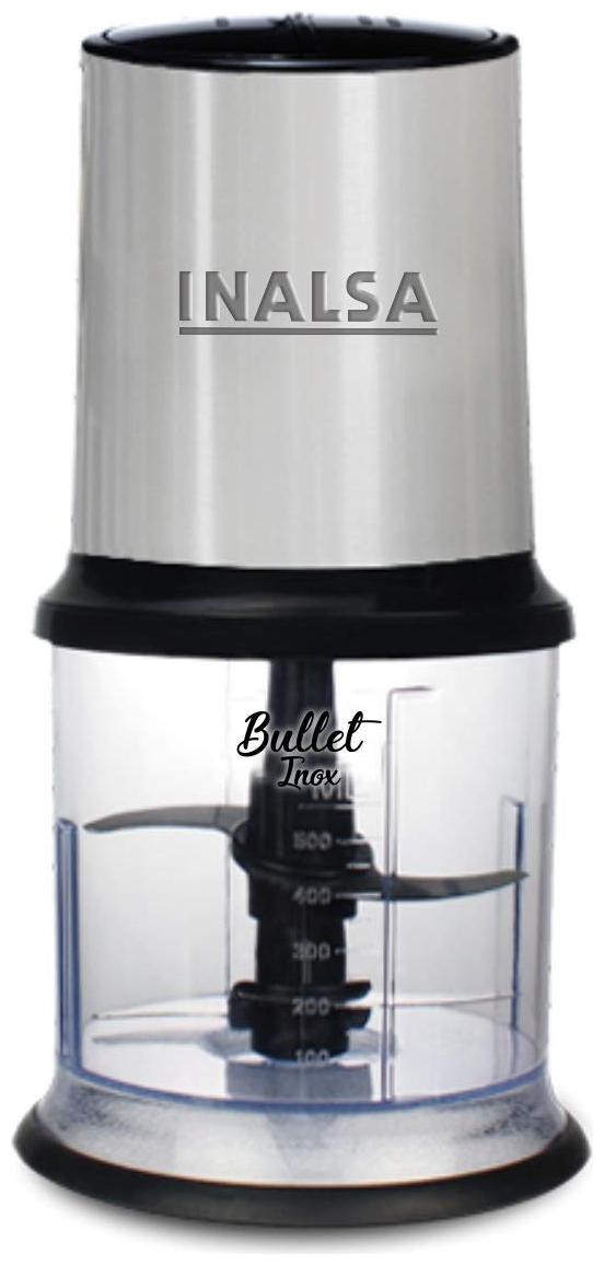 

Inalsa BULLET INOX 450 W Chopper ( Silver Black )