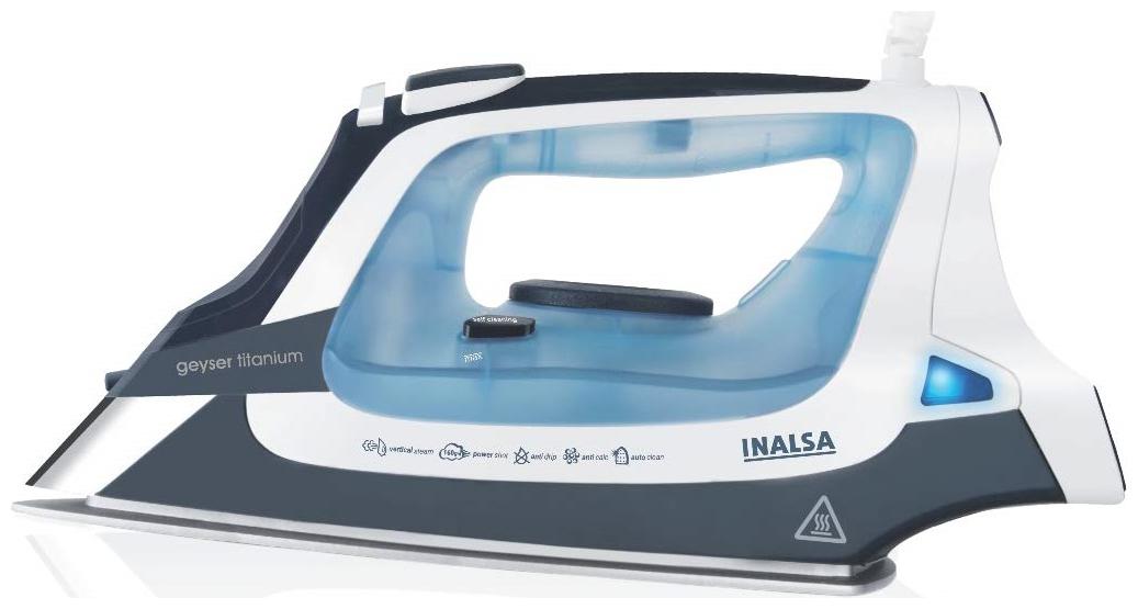 

Inalsa Geyser Titanium 2000 W Steam Iron (Grey Blue)