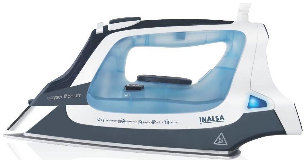 

Inalsa Geyser Titanium 2000 W Steam Iron (Grey Blue)