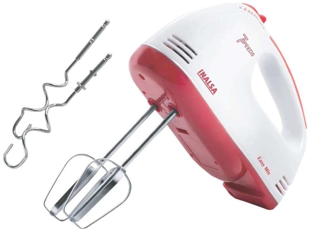 

Inalsa EASY MIX- 200 W Hand blender ( Red White )