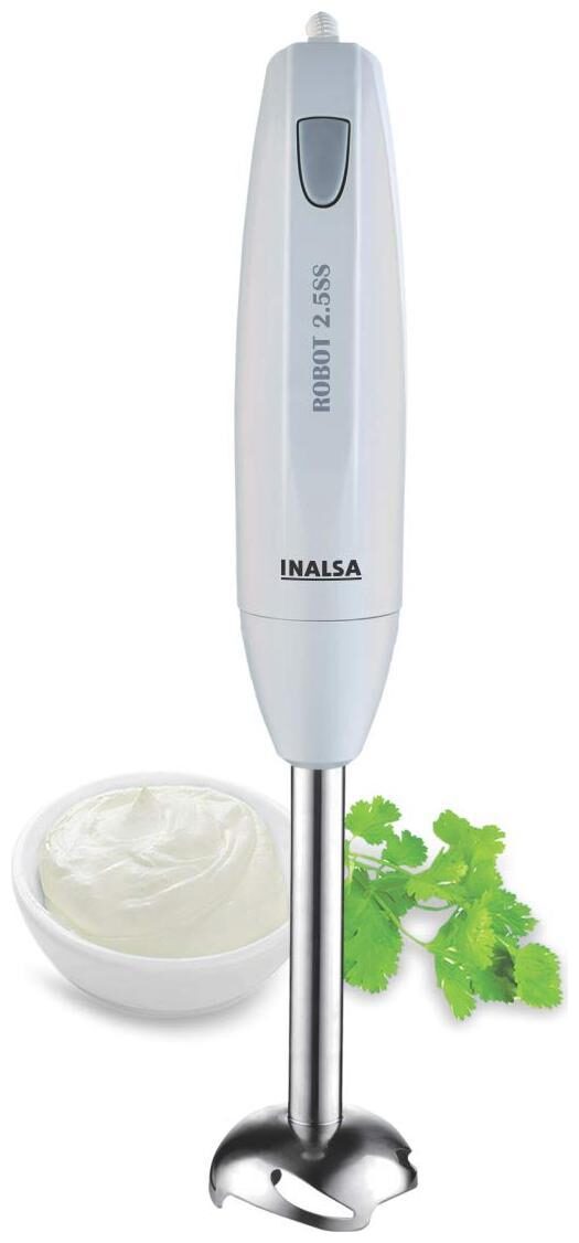 

Inalsa ROBOT2 5SS 250 W Hand blender ( White )