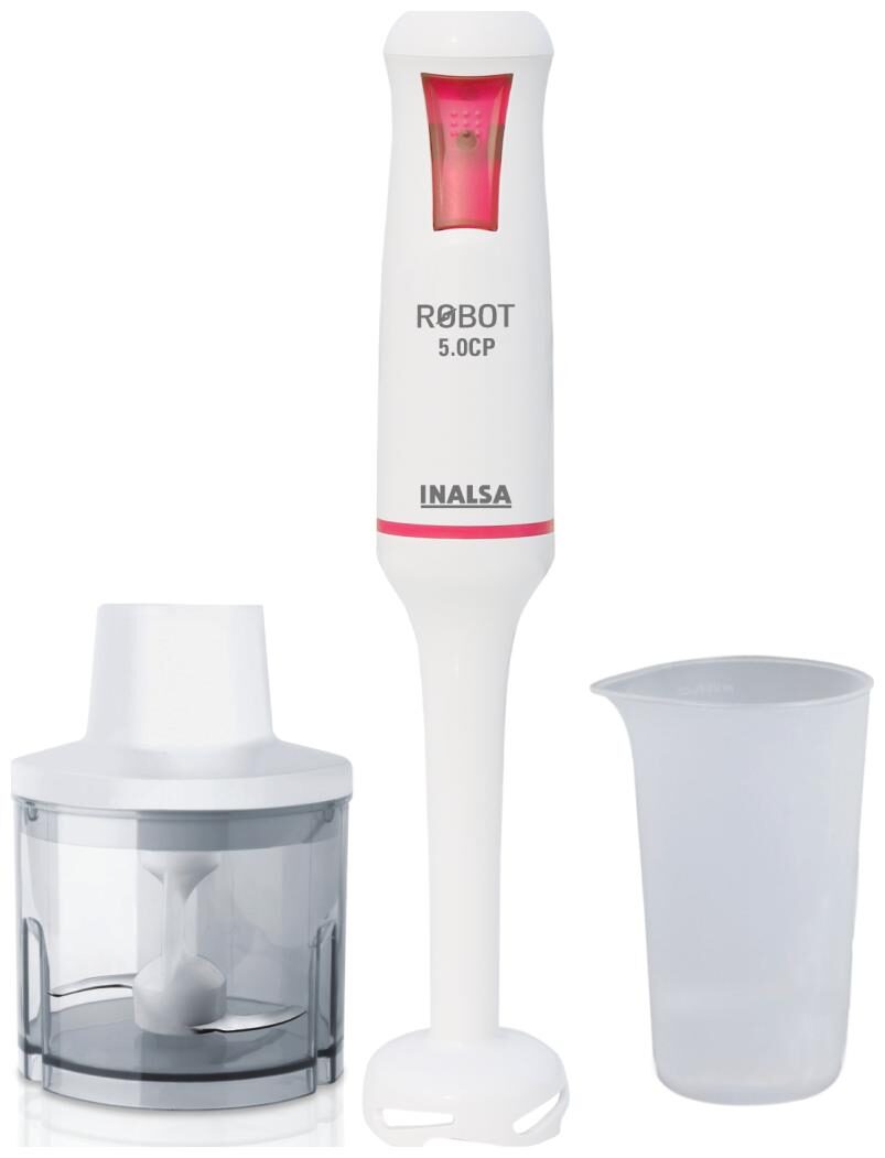 

Inalsa ROBOT 5CP500-WATT 500 W Hand blender ( White Red )